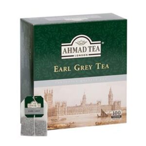 Arbata juodoji AHMAD EARL GREY, 100 pak.