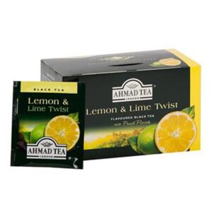 Arbata juodoji AHMAD ALU LEMON & LIME TEA, 20 pak.