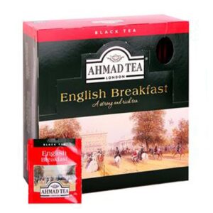 Arbata juodoji AHMAD ALU ENGLISH BREAKFAST, 100 pak.