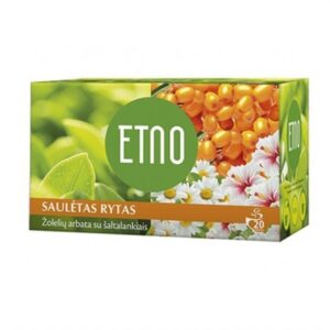 Arbata ETNO Saulėtas rytas žolelių su šaltalankiais, 20 pak.