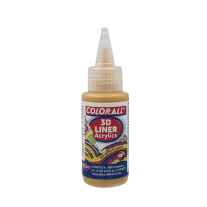 Akrilinis 3D laineris, 50 ml, aukso sp.
