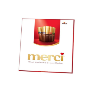 Saldainiai MERCI, dėžutėje 250 g