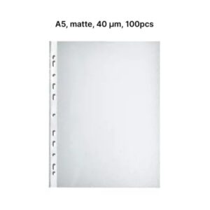 Įmautės A5 matinės, 40 mk, pak. 100 vnt.