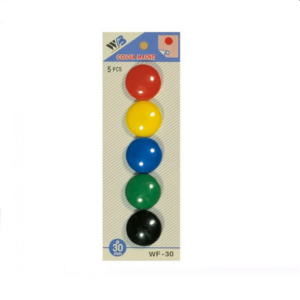Magnetukai lentai, ⌀ 30 mm, 5 vnt. - Image 1