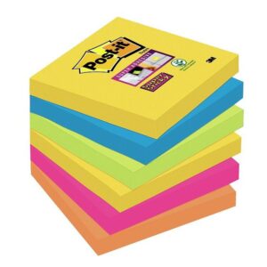 Lipnūs lapeliai 3M POST-IT Rio 76 x 76 mm, pakuotė - Image 1