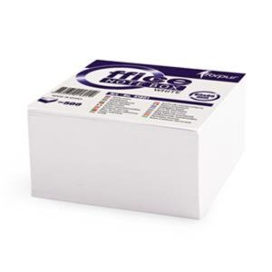 Lapeliai užrašams FORPUS 90 x 90 mm, klijuoti, 500 l, balta sp.