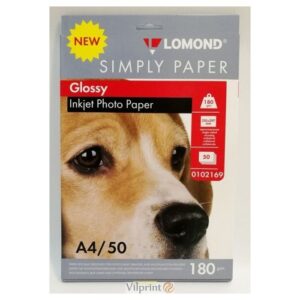 Fotopopierius LOMOND Glossy Econom 180 g/m2 A4, 50 l - Image 1