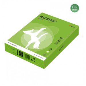 Popierius MAESTRO COLOR A4 80 g, 500 l., Nr. 42, žalia sp.