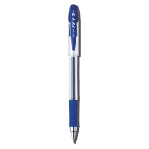 Gelinis rašiklis PENAC FX-1, 0,7 mm, su kamšteliu, mėlynas