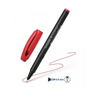 Rašiklis SCHNEIDER TOPLINER 967, 04, raudonas - Image 1