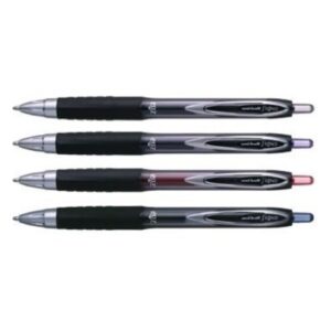 Gelinis rašiklis UNI UMN-207, 0, 7 mm,  juodas