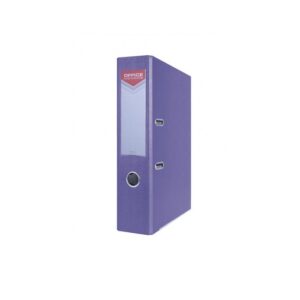 Segtuvas OFFICE PRODUCTS su metaliniu apvadu A4/75 mm, violetinė sp.