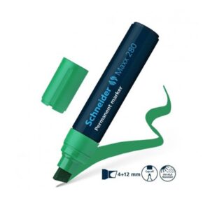 Permanentinis žymeklis SCHNEIDER MAXX 280 M, 4-12 mm, žalias