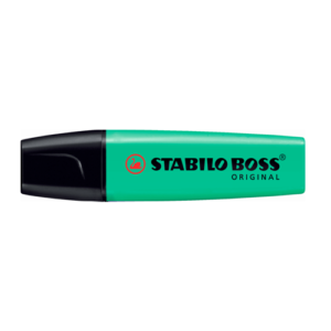 Teksto žymeklis 2-5 mm, STABILO BOSS 70/51, tamsiai žalias