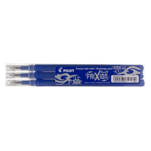 Šerdelė rašikliui PILOT FRIXION 0.7 mm, mėlynos spalvos, 3 vnt.