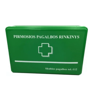 Pirmosios pagalbos vaistinėlė - įmonėms, žalia