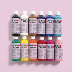 Universalūs dažai Mix Blanc COLORONA, 1 l, raudoni